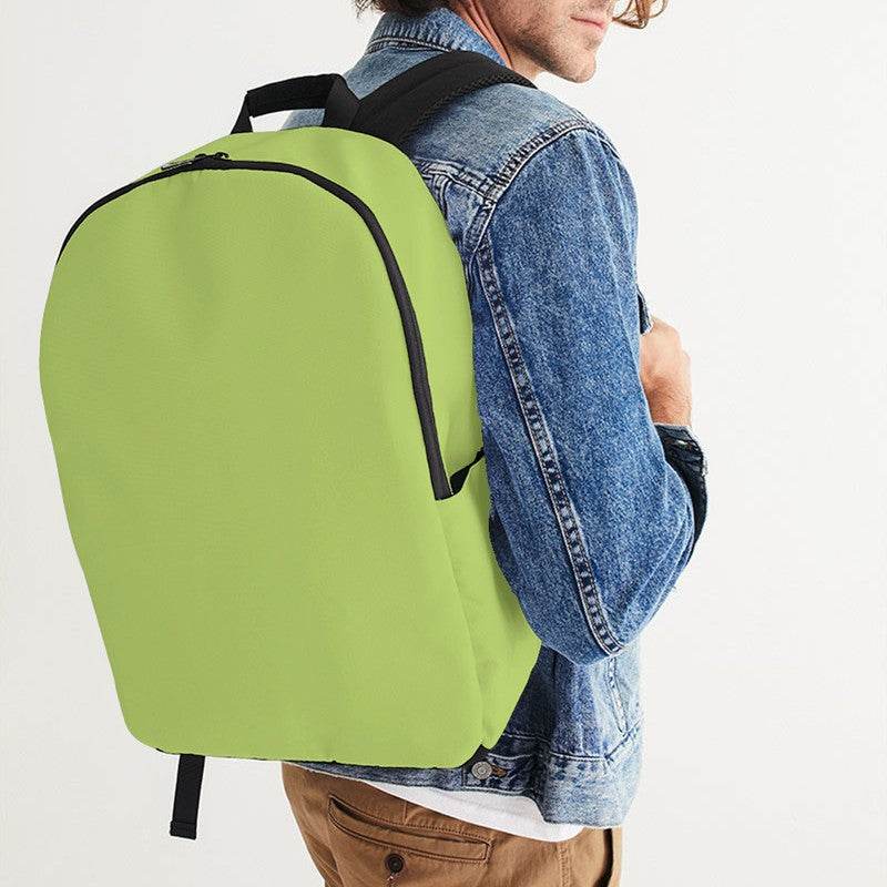 Medium-Light Medium Lime Waterproof Backpack (L-ME-ML) - Man CloseUp