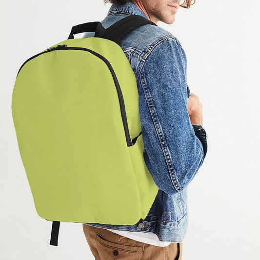 Medium-Light Medium Lime Waterproof Backpack (LY1-ME-ML) - Man CloseUp