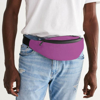 Medium-Light Medium Magenta Belt Bag (PIM3-ME-ML) - Man Front CloseUp