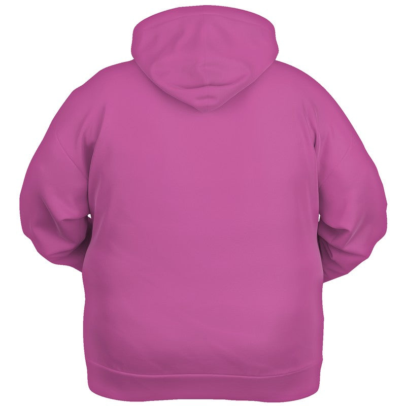 Medium-Light Medium Magenta Hoodie PLUS (PIM2-ME-ML) - Ghost Back PLUS