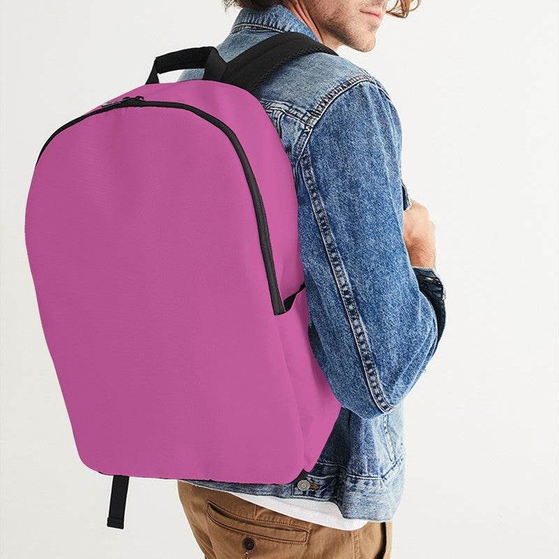 Medium-Light Medium Magenta Waterproof Backpack (PIM2-ME-ML) - Man CloseUp