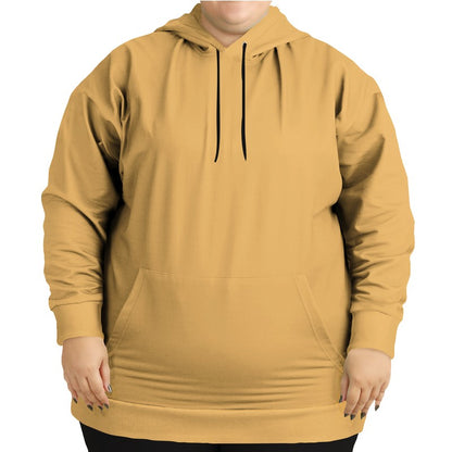 Medium-Light Medium Orange Hoodie PLUS (YO2-ME-ML) - Woman Front PLUS