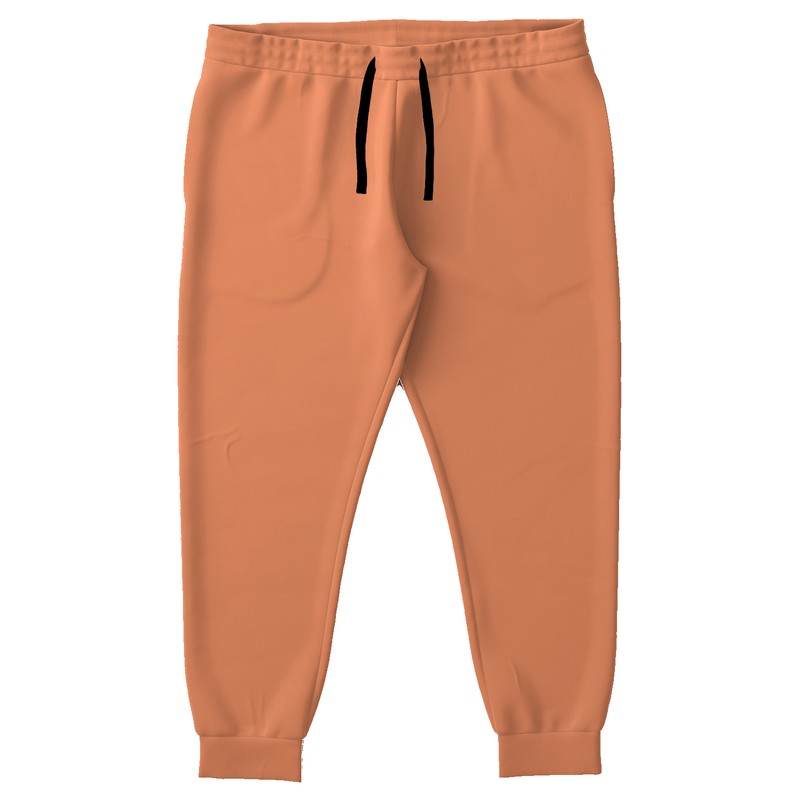 Medium-Light Medium Orange Joggers PLUS (OR2-ME-ML) - Front PLUS