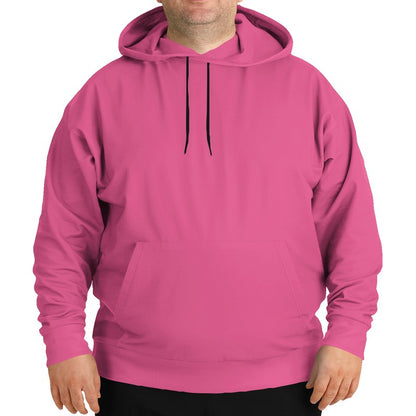Medium-Light Medium Pink Hoodie PLUS (PI-ME-ML) - Man Front PLUS