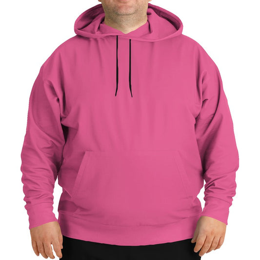 Medium-Light Medium Pink Hoodie PLUS (PI-ME-ML) - Man Front PLUS