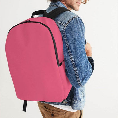 Medium-Light Medium Pink Waterproof Backpack (RPI3-ME-ML) - Man CloseUp