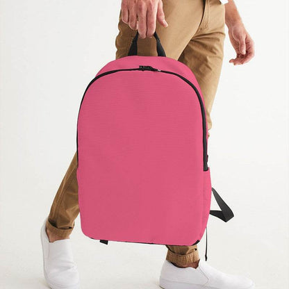 Medium-Light Medium Pink Waterproof Backpack (RPI3-ME-ML) - Man Holding CloseUp