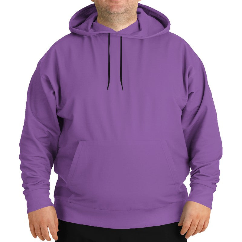 Medium-Light Medium Purple Hoodie PLUS (MPU2-ME-ML) - Man Front PLUS