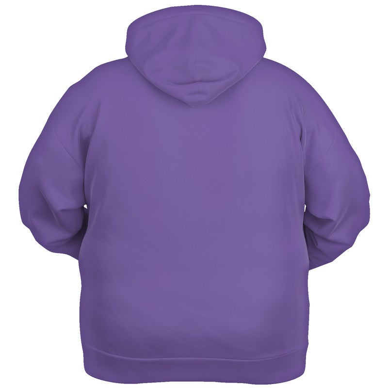 Medium-Light Medium Purple Hoodie PLUS (PU-ME-ML) - Ghost Back PLUS