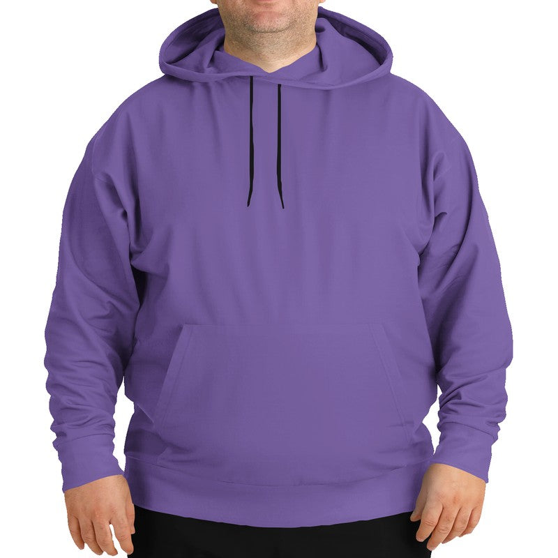 Medium-Light Medium Purple Hoodie PLUS (PU-ME-ML) - Man Front PLUS
