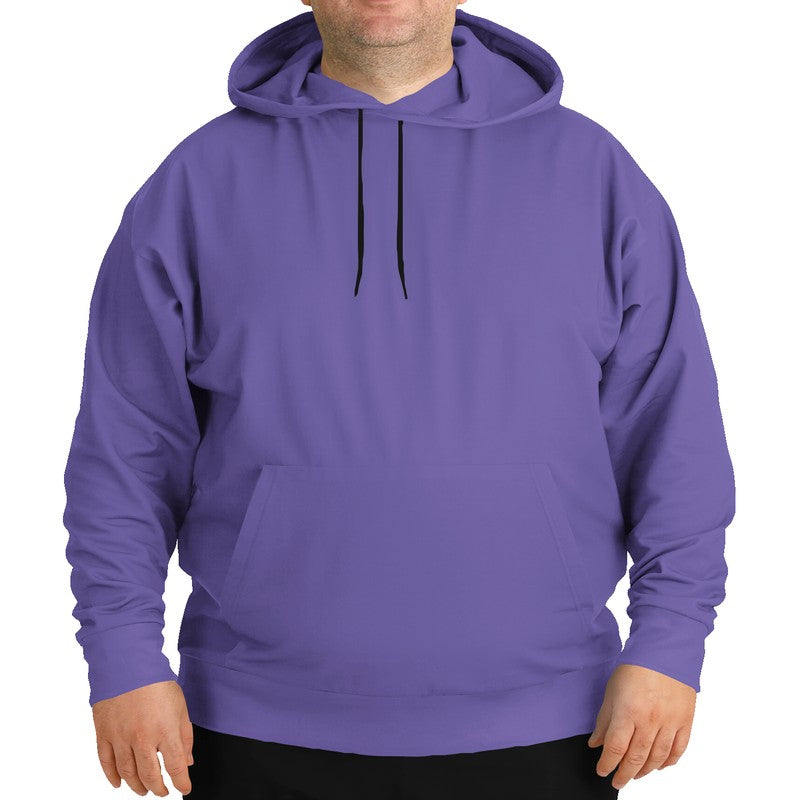 Medium-Light Medium Purple Hoodie PLUS (PUI1-ME-ML) - Man Front PLUS