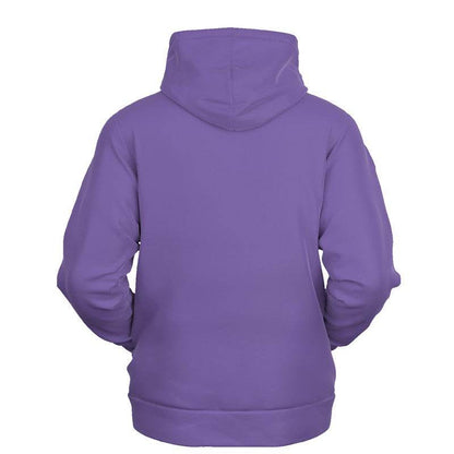 Medium-Light Medium Purple Hoodie (PU-ME-ML) - Ghost Back