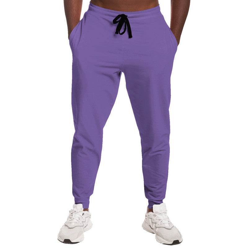 Medium-Light Medium Purple Joggers (PU-ME-ML) - Man Front