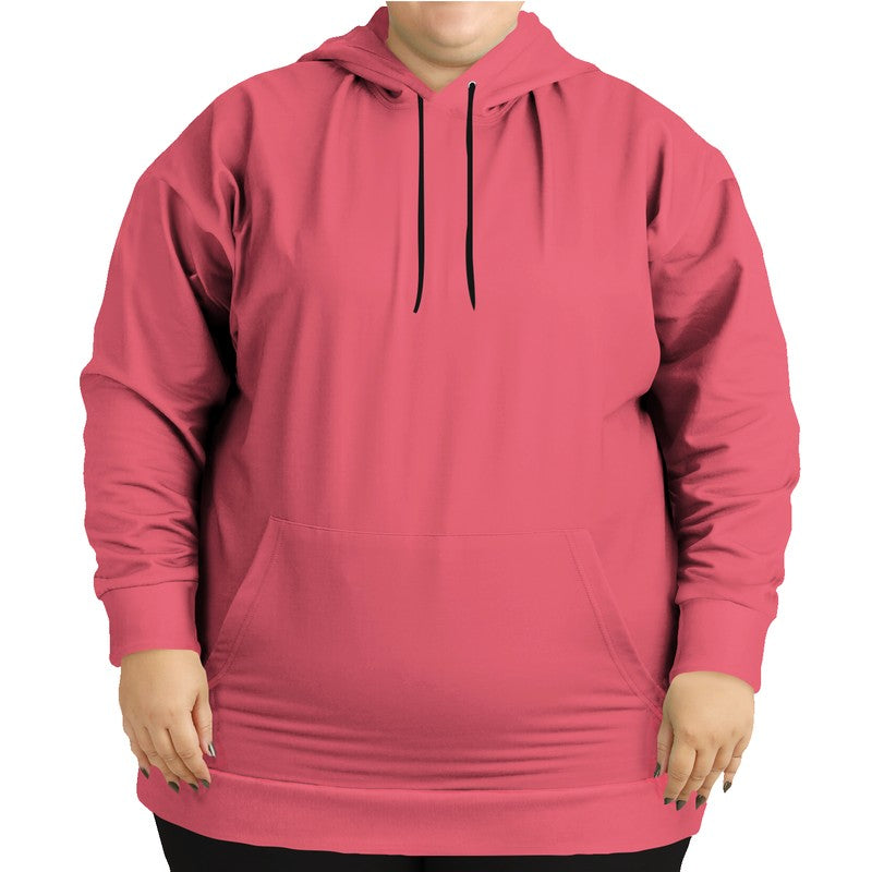 Medium-Light Medium Red Hoodie PLUS (RPI2-ME-ML) - Woman Front PLUS