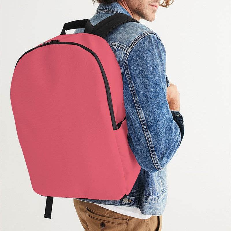Medium-Light Medium Red Waterproof Backpack (RPI2-ME-ML) - Man CloseUp