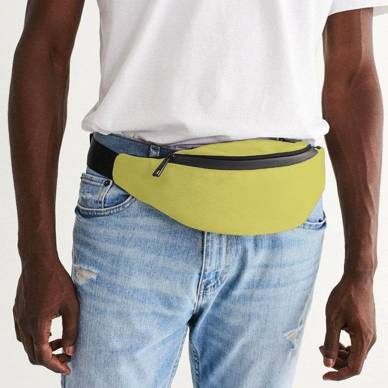 Medium-Light Medium Yellow Belt Bag (LY2-ME-ML) - Man Front CloseUp