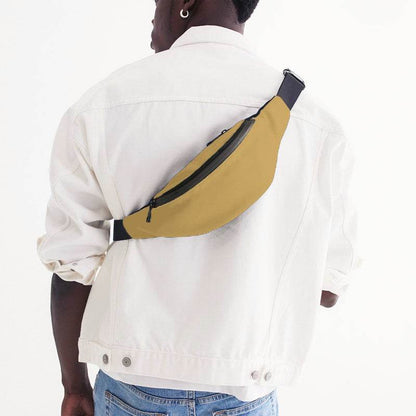 Medium-Light Medium Yellow Belt Bag (YO1-ME-ML) - Man Back