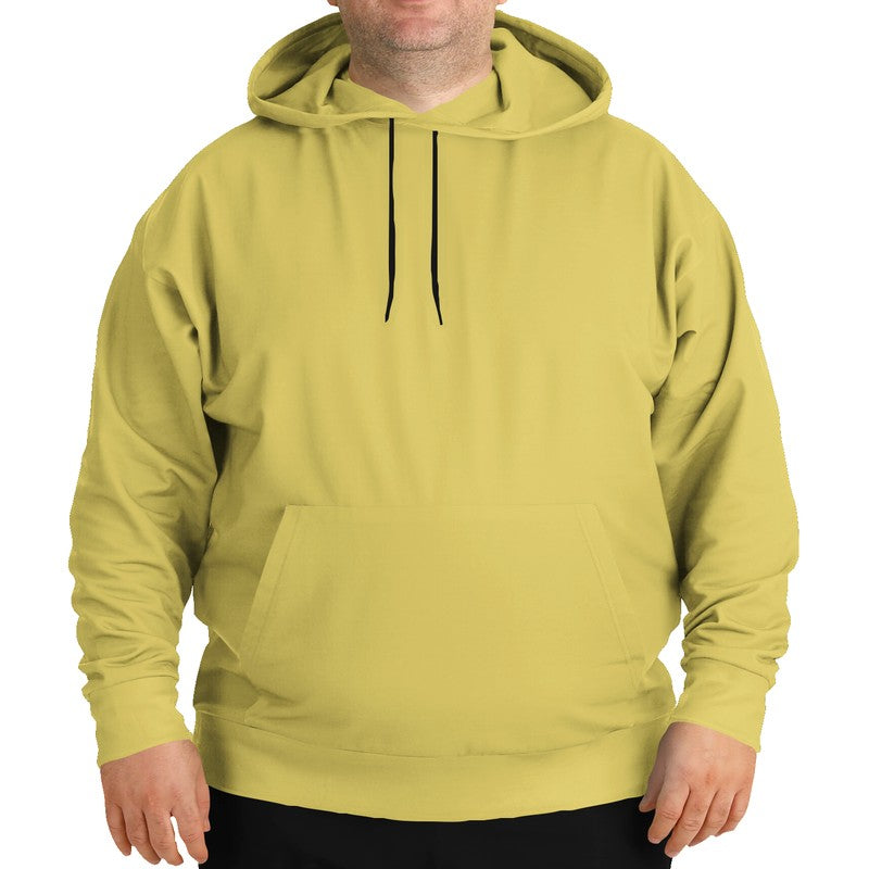 Medium-Light Medium Yellow Hoodie PLUS (LY3-ME-ML) - Man Front PLUS
