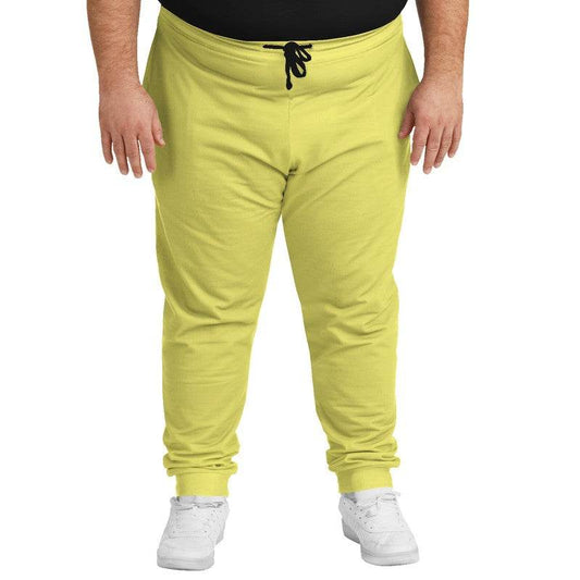 Medium-Light Medium Yellow Joggers PLUS (LY2-ME-ML) - Man Front PLUS