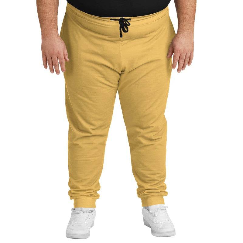 Medium-Light Medium Yellow Joggers PLUS (YO1-ME-ML) - Man Front PLUS