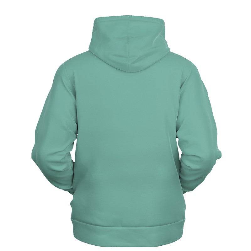 Medium-Light Muted Blue-Green Hoodie (BG-MU-ML) - Ghost Back