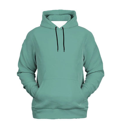 Medium-Light Muted Blue-Green Hoodie (BG-MU-ML) - Ghost Front
