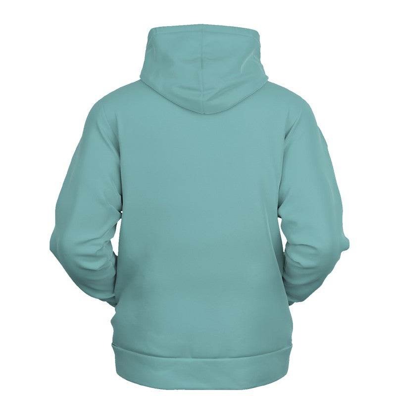 Medium-Light Muted Blue-Green Hoodie (CBG2-MU-ML) - Ghost Back