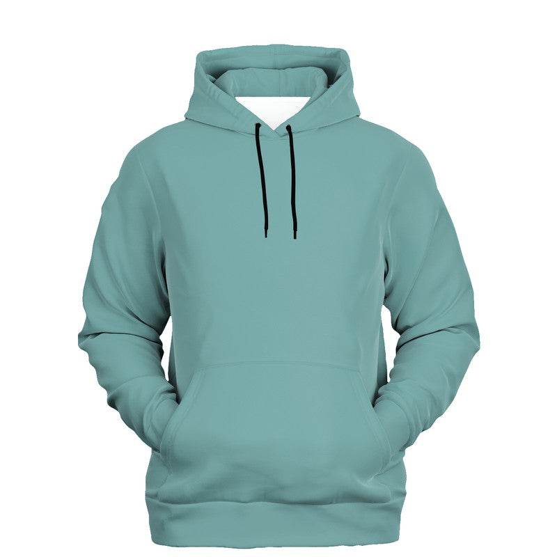 Medium-Light Muted Blue-Green Hoodie (CBG2-MU-ML) - Ghost Front