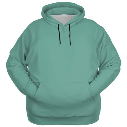 Medium-Light Muted Blue-Green Hoodie PLUS (BG-MU-ML) - Ghost Front PLUS