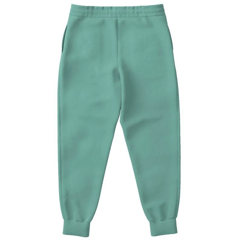 Medium-Light Muted Blue-Green Joggers (BG-MU-ML) - Back