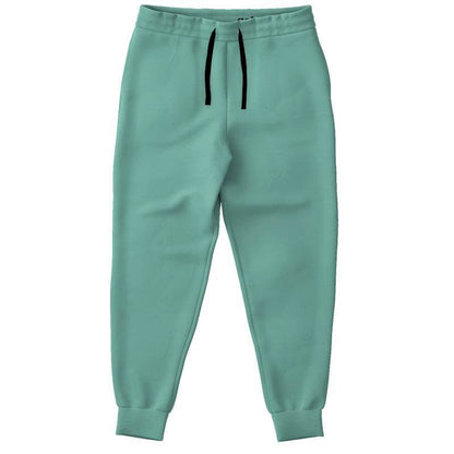 Medium-Light Muted Blue-Green Joggers (BG-MU-ML) - Front