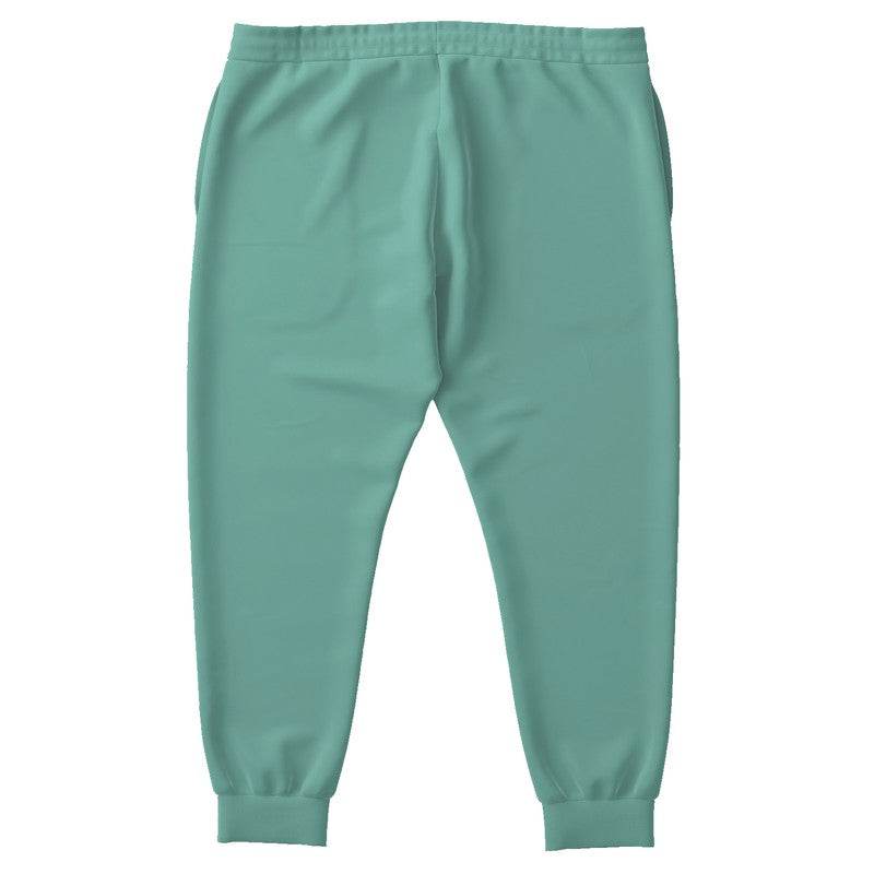 Medium-Light Muted Blue-Green Joggers PLUS (BG-MU-ML) - Back PLUS