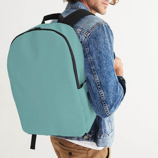 Medium-Light Muted Blue-Green Waterproof Backpack (CBG2-MU-ML) - Man CloseUp