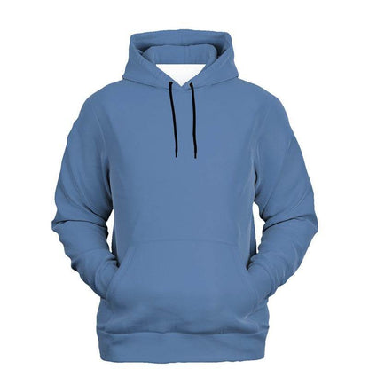 Medium-Light Muted Blue Hoodie (IB2-MU-ML) - Ghost Front