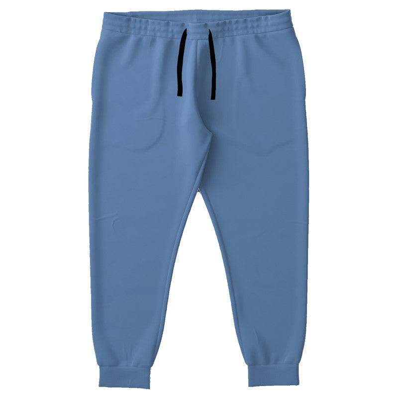Medium-Light Muted Blue Joggers PLUS (IB2-MU-ML) - Front PLUS