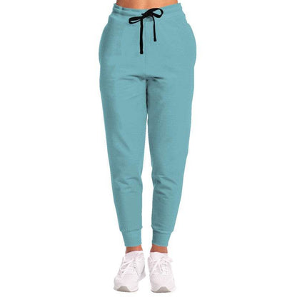 Medium-Light Muted Cyan Joggers (C-MU-ML) - Woman Front