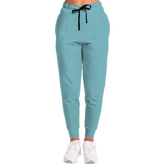 Medium-Light Muted Cyan Joggers (C-MU-ML) - Woman Front