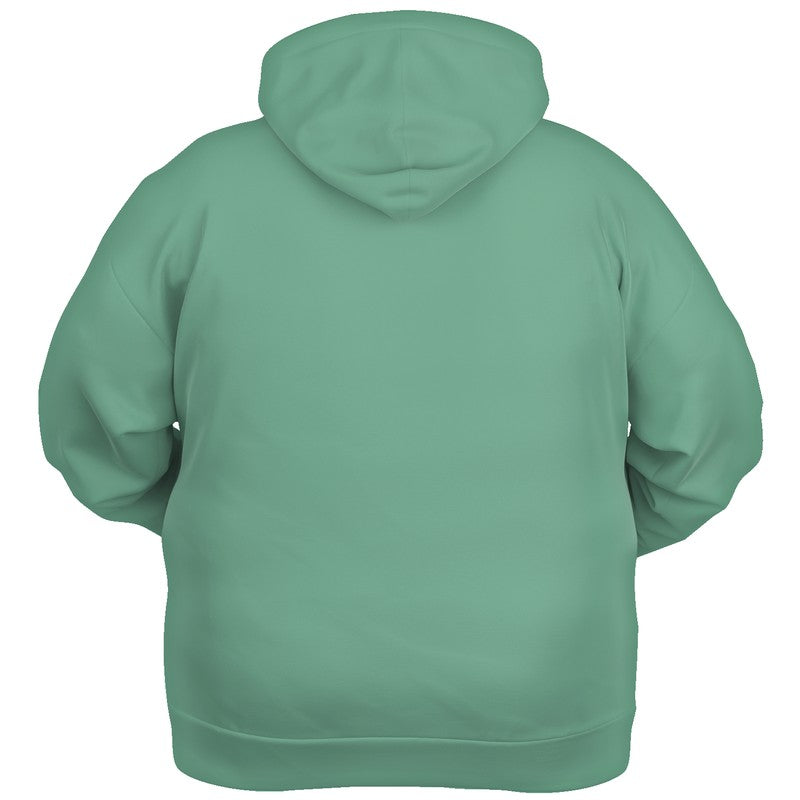 Medium-Light Muted Green Hoodie PLUS (BGG2-MU-ML) - Ghost Back PLUS
