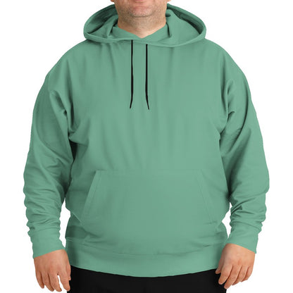 Medium-Light Muted Green Hoodie PLUS (BGG2-MU-ML) - Man Front PLUS