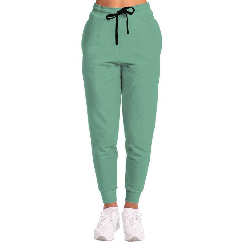Medium-Light Muted Green Joggers (BGG2-MU-ML) - Woman Front