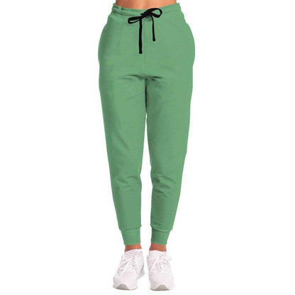 Medium-Light Muted Green Joggers (G-MU-ML) - Woman Front