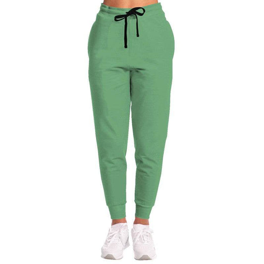 Medium-Light Muted Green Joggers (G-MU-ML) - Woman Front