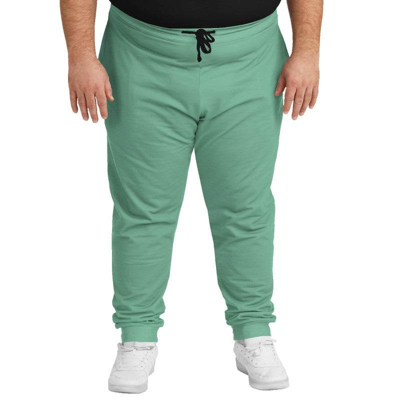 Medium-Light Muted Green Joggers PLUS (BGG2-MU-ML) - Man Front PLUS
