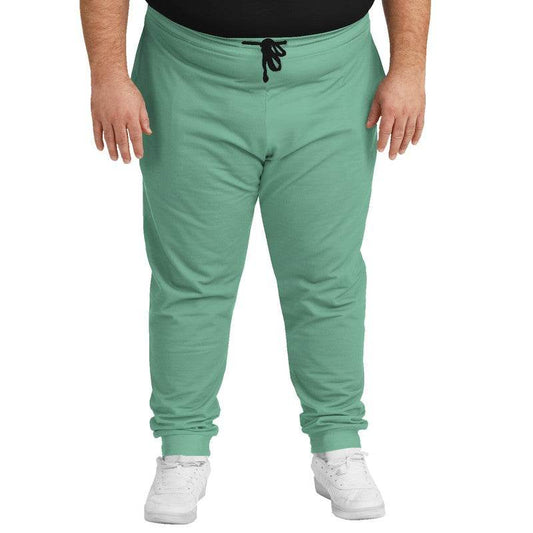 Medium-Light Muted Green Joggers PLUS (BGG2-MU-ML) - Man Front PLUS