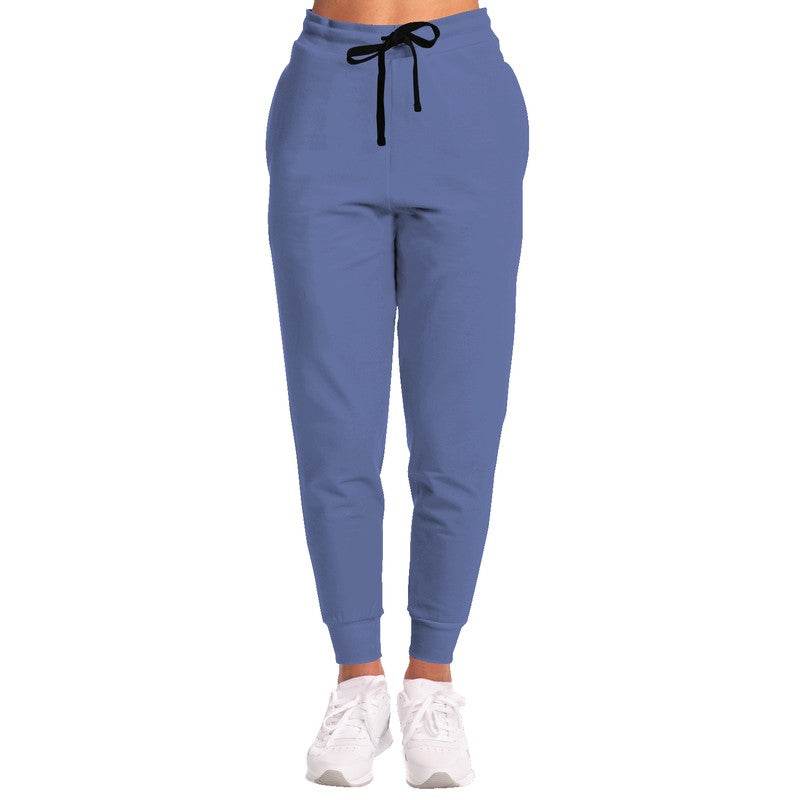 Medium-Light Muted Indigo Joggers (I-MU-ML) - Woman Front