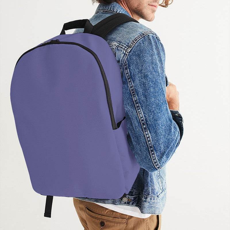 Medium-Light Muted Indigo Waterproof Backpack (PUI2-MU-ML) - Man CloseUp