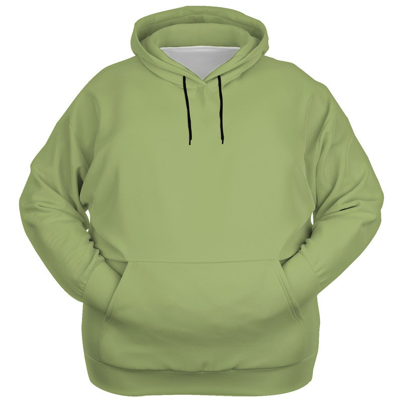 Medium-Light Muted Lime Hoodie PLUS (L-MU-ML) - Ghost Front PLUS