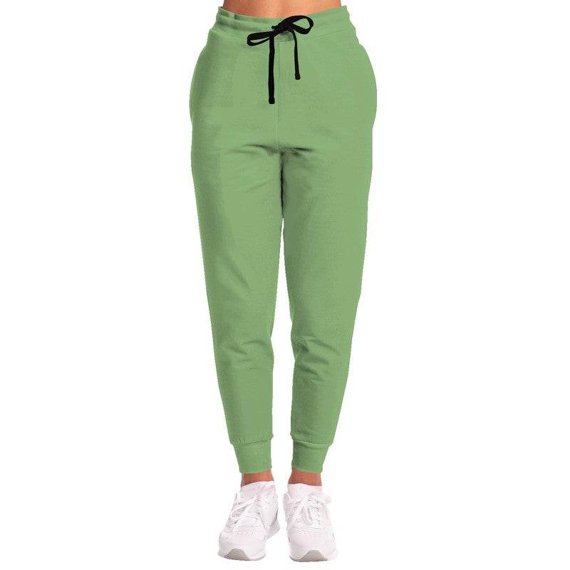 Medium-Light Muted Lime Joggers (GL2-MU-ML) - Woman Front