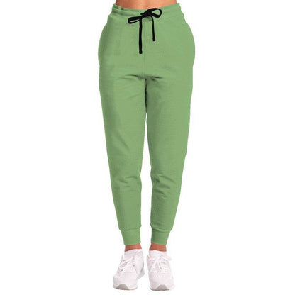 Medium-Light Muted Lime Joggers (GL2-MU-ML) - Woman Front