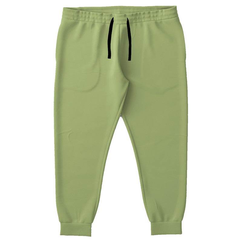 Medium-Light Muted Lime Joggers PLUS (L-MU-ML) - Front PLUS